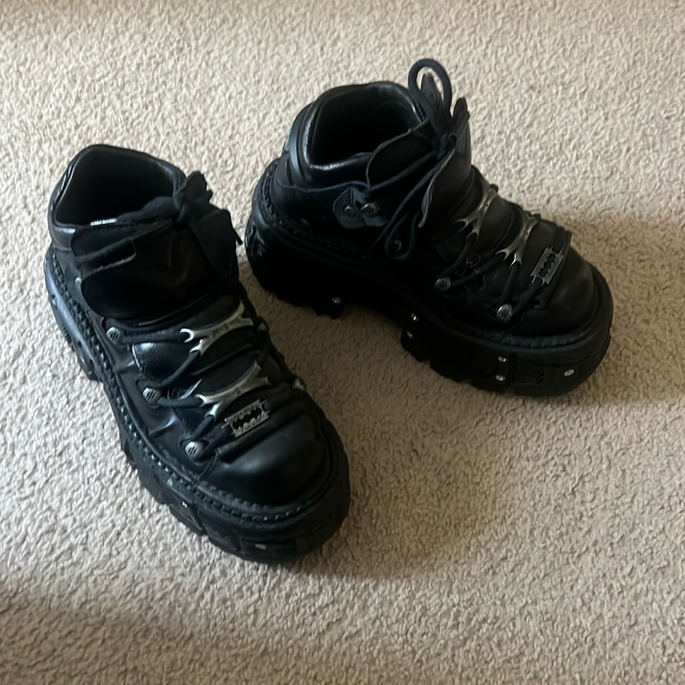 New Rock M-Tank 106-C2 Goth Shoe